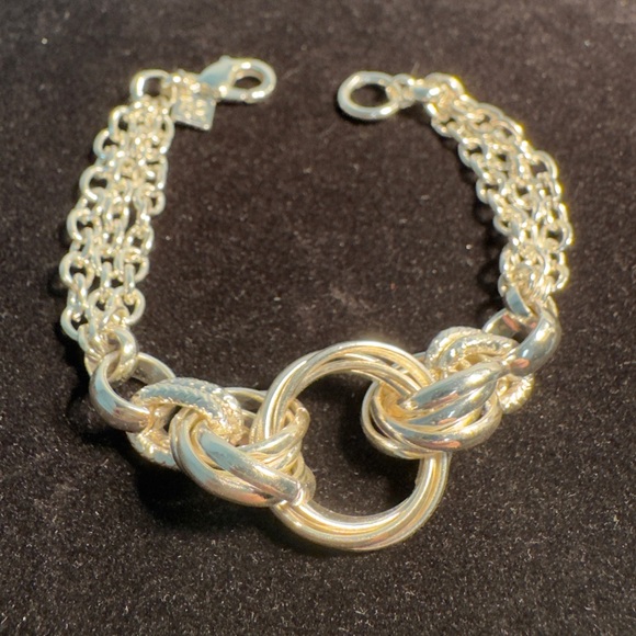 Banana Republic Silver-tone Chain-like Bracelet. - Picture 4 of 5